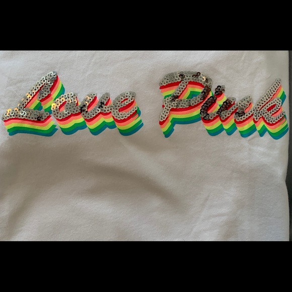 Victoria’s Secret pink bling campus crew - Picture 4 of 6